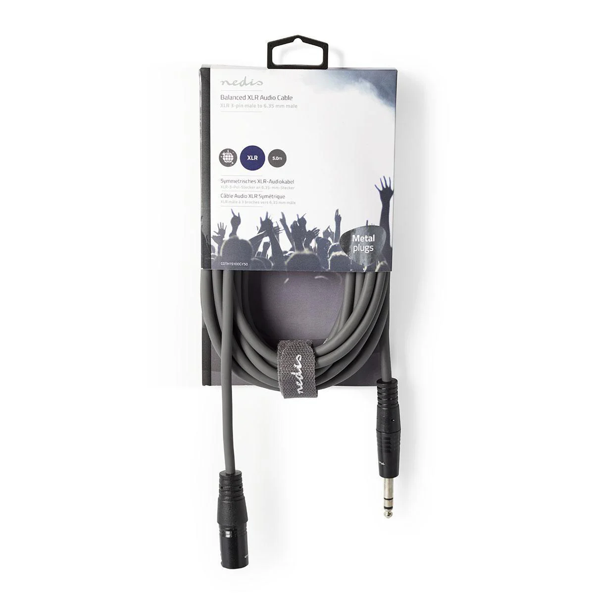 Gebalanceerde Audiokabel XLR 3-Pins Male - 6,35 mm Male - Vernikkeld - Image 5