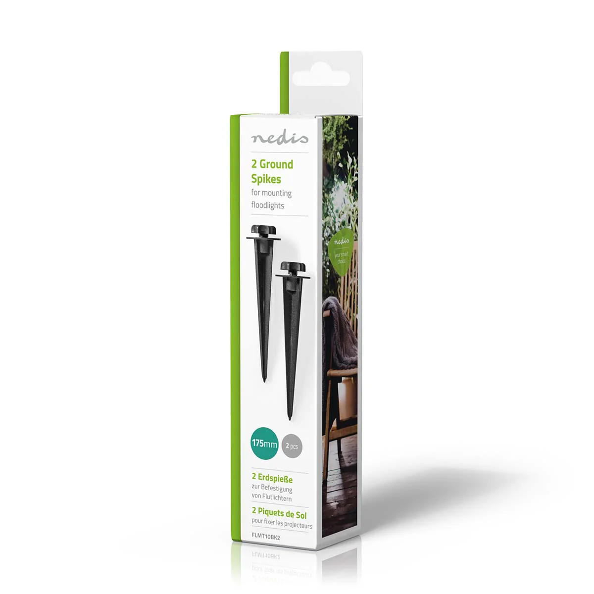 Grondpin 2 Stuks - Aluminium - Zwart - Image 10