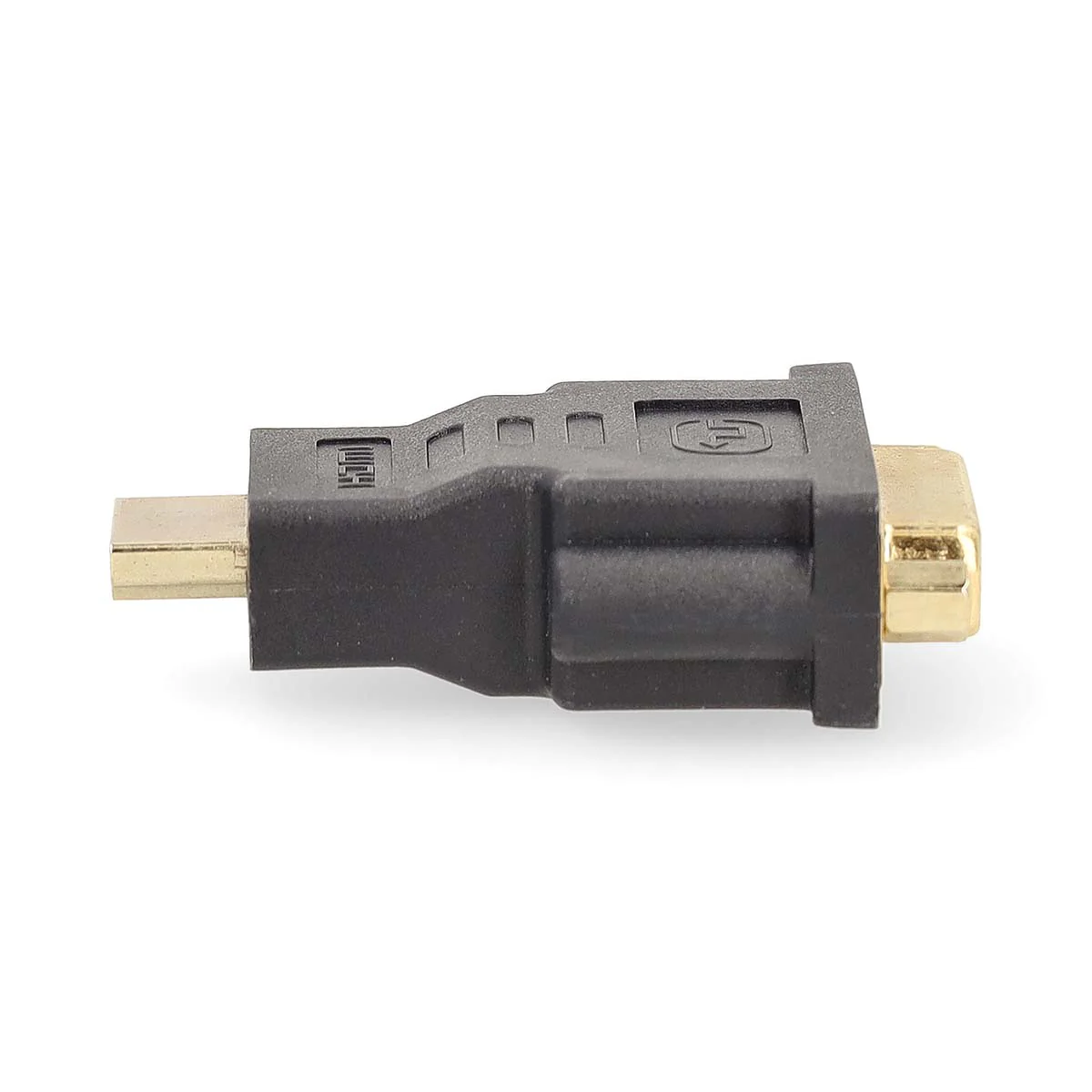 HDMI™-Adapter HDMI™ Connector - DVI-D 24+1-Pins Female - Verguld - Image 3