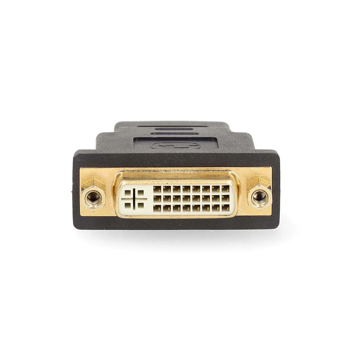 HDMI™-Adapter HDMI™ Connector - DVI-D 24+1-Pins Female - Verguld - Image 4