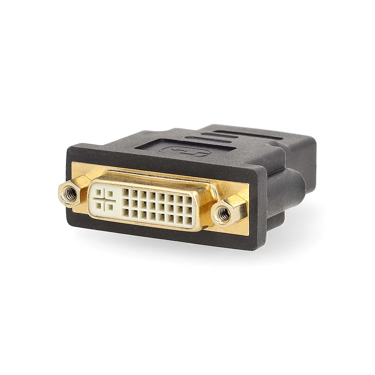 HDMI™-Adapter HDMI™ Connector - DVI-D 24+1-Pins Female - Verguld - Image 7