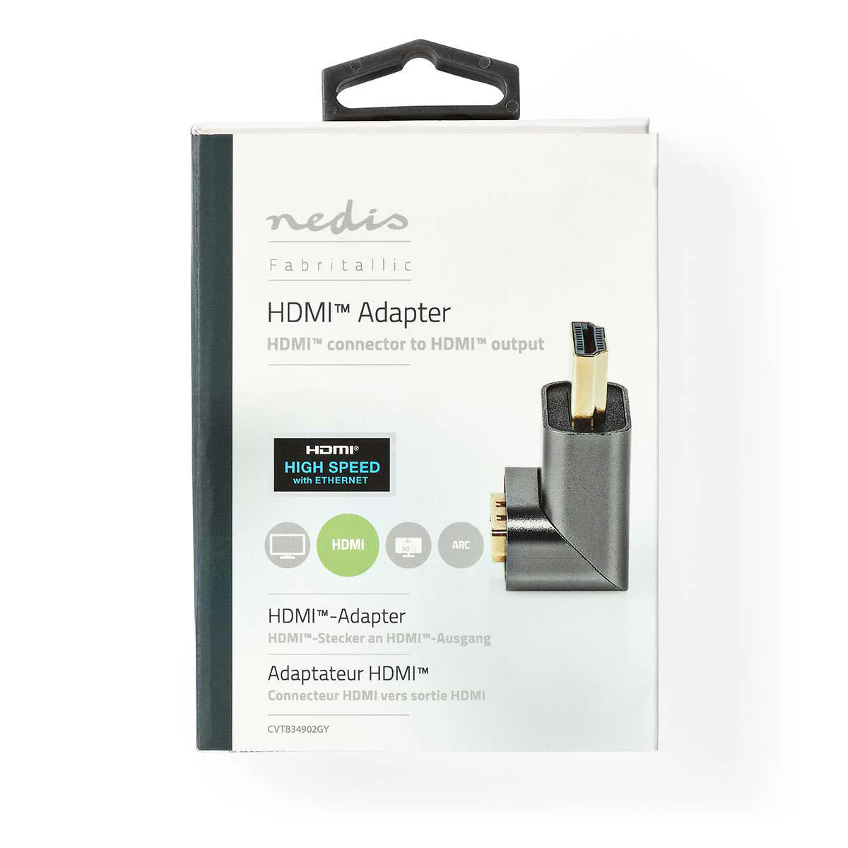 HDMI™-Adapter HDMI™ Connector / HDMI™ Male - HDMI™ Output - Verguld - Image 9