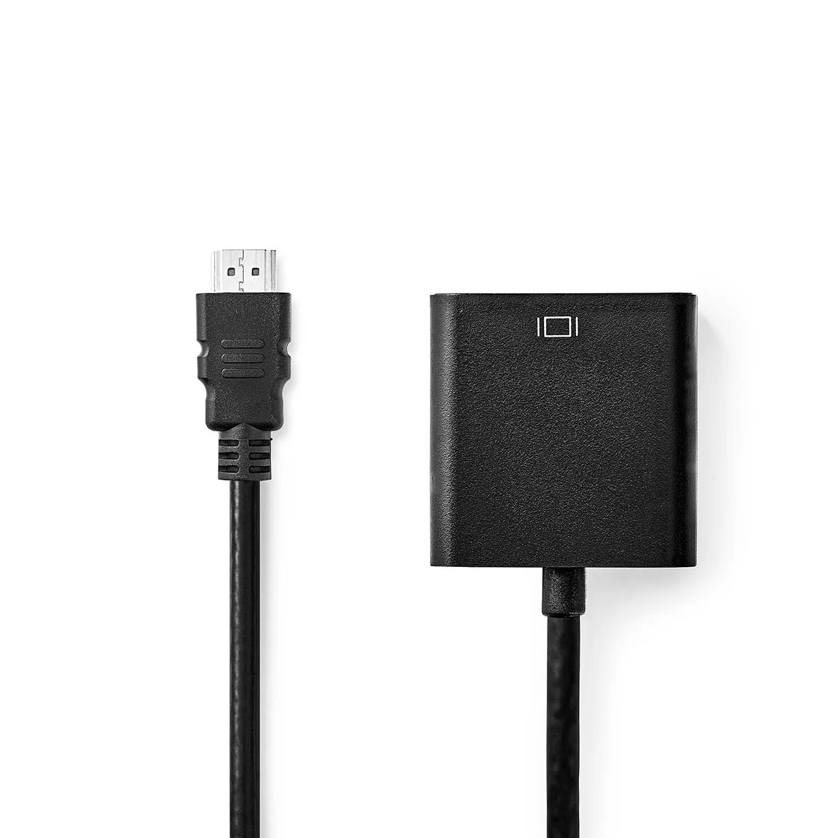 HDMI™-Adapter HDMI™ Connector - VGA Female 15p / 3,5 mm Female - Vernikkeld - Image 5