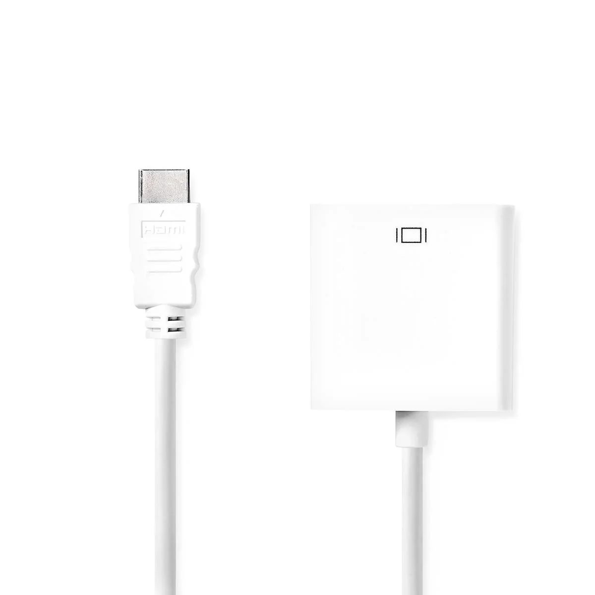 HDMI™-Adapter HDMI™ Connector - VGA Female 15p - Vernikkeld - Image 2