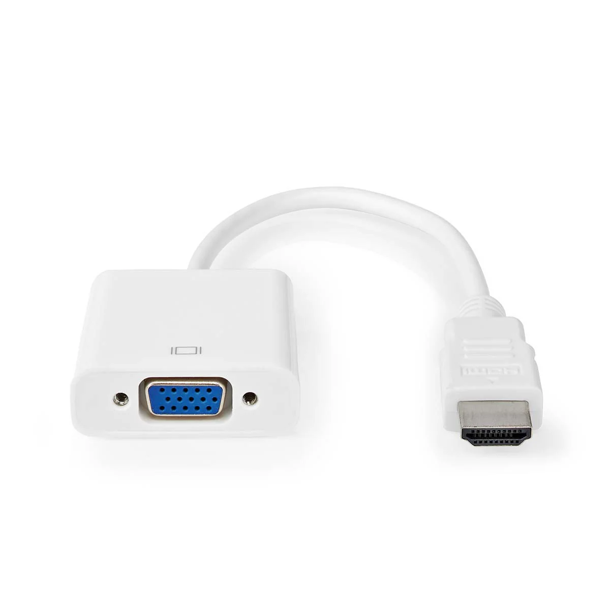 HDMI™-Adapter HDMI™ Connector - VGA Female 15p - Vernikkeld - Image 4