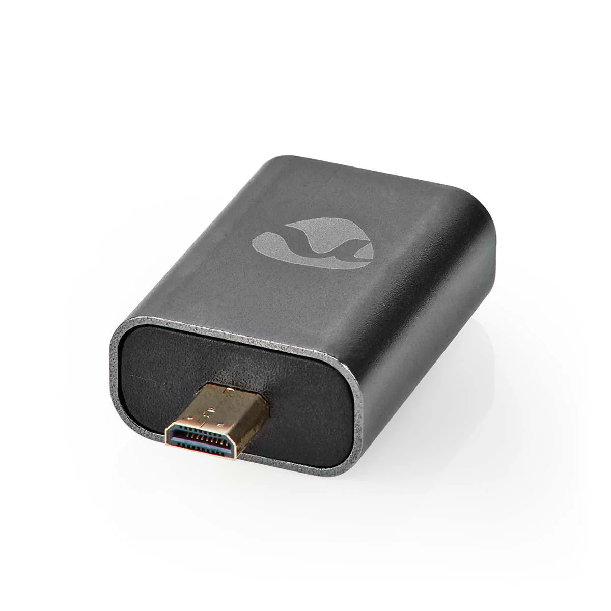 HDMI™-Adapter HDMI™ Male / HDMI™ Micro-Connector - HDMI™ Output - Verguld
