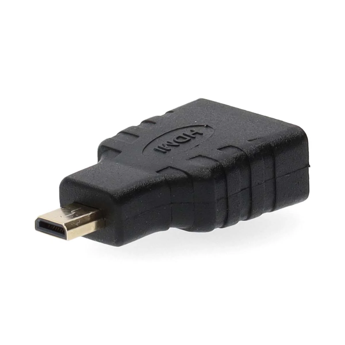 HDMI™-Adapter HDMI™ Micro-Connector - HDMI™ Output - Verguld