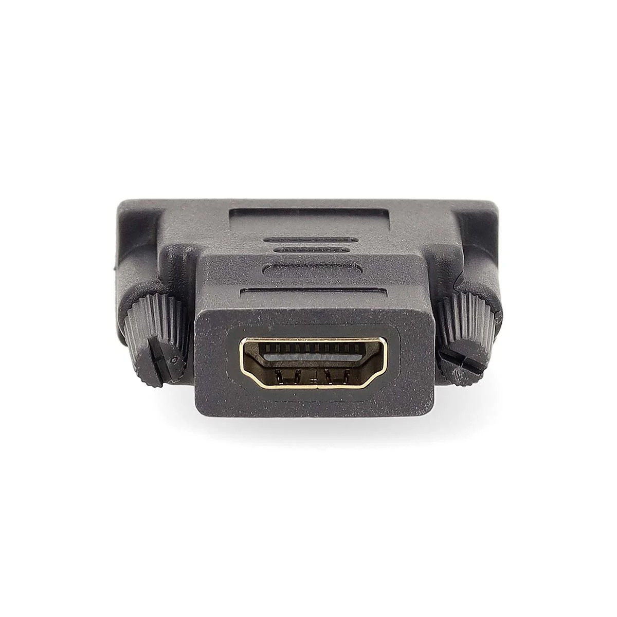 HDMI™-Adapter HDMI™ Output - DVI-D 24+1-Pins Male - Verguld - Image 2
