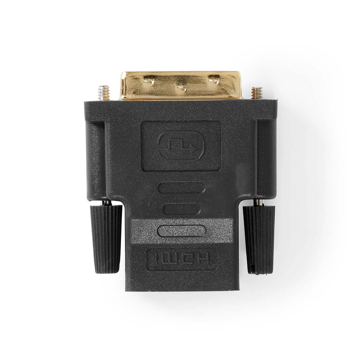 HDMI™-Adapter HDMI™ Output - DVI-D 24+1-Pins Male - Verguld - Image 6