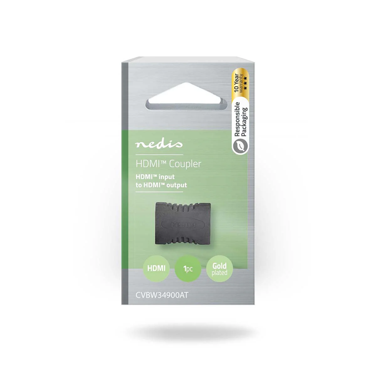 HDMI™-Adapter HDMI™ Output - HDMI™ Output - Verguld - Image 7