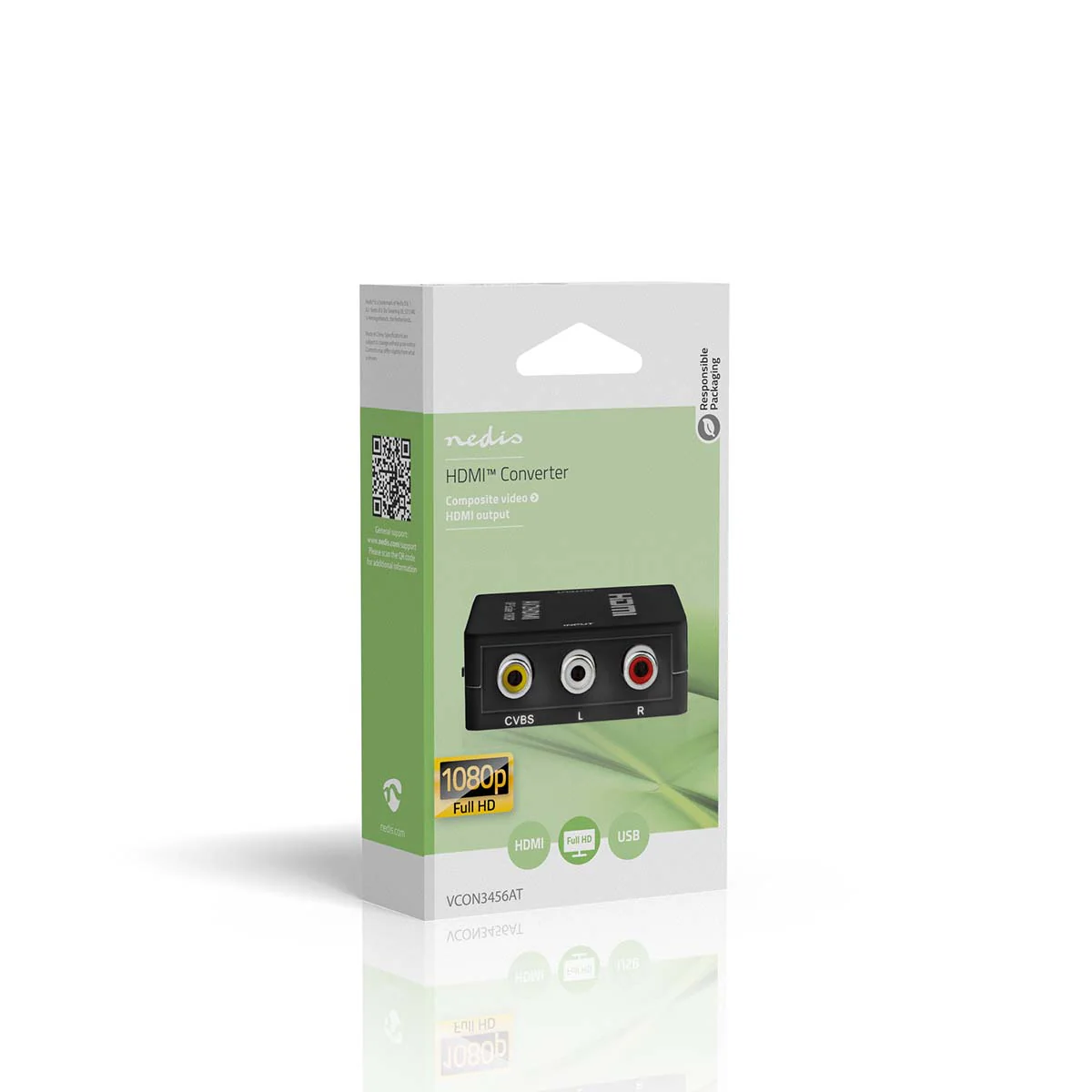 HDMI™-Converter 3x RCA Female - 1x HDMI™ Output - 1-weg - Image 8