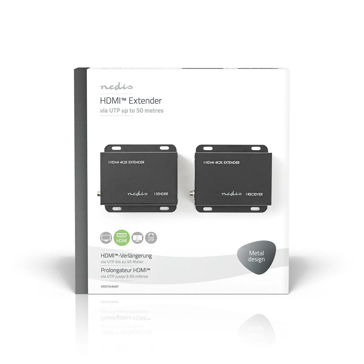 HDMI™-Extender Over Cat6 - tot 50 m - 4K@30Hz - Image 8