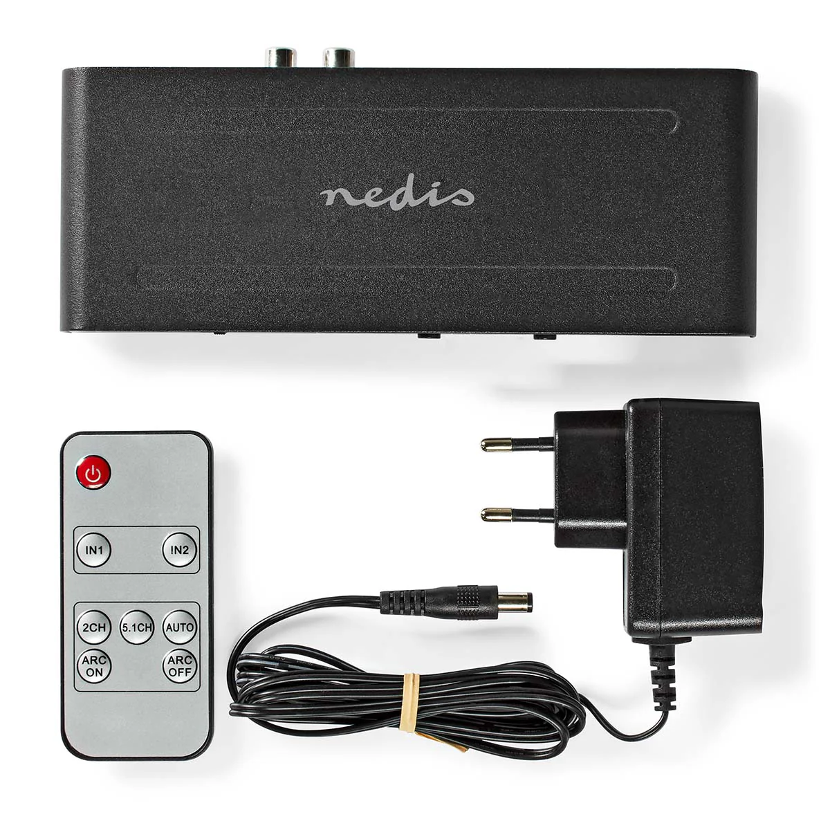 HDMI™-Extractor 2x HDMI™ Input - TosLink Female / 1x 3.5 mm / 1x HDMI™ Output / 2x RCA - Maximale resolutie: 4K@60Hz - Image 11