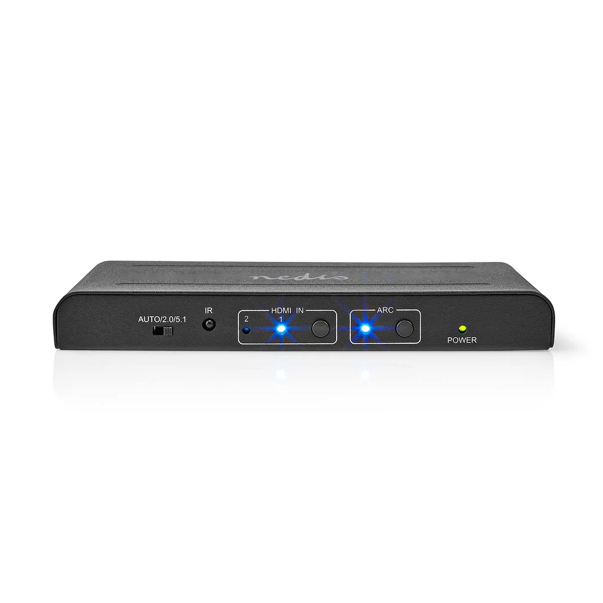 HDMI™-Extractor 2x HDMI™ Input - TosLink Female / 1x 3.5 mm / 1x HDMI™ Output / 2x RCA - Maximale resolutie: 4K@60Hz - Image 2