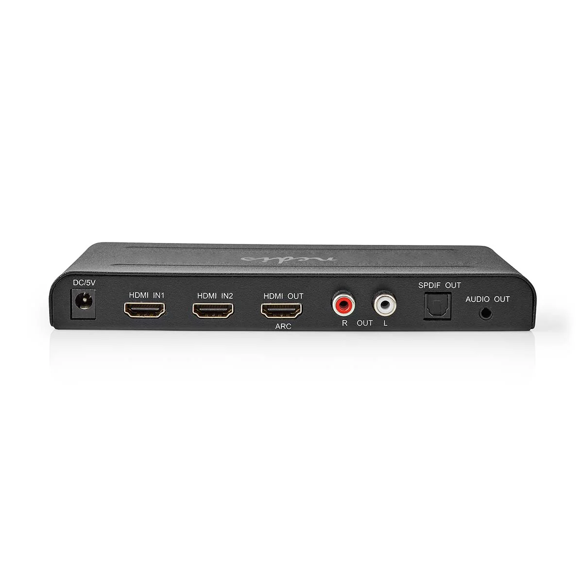 HDMI™-Extractor 2x HDMI™ Input - TosLink Female / 1x 3.5 mm / 1x HDMI™ Output / 2x RCA - Maximale resolutie: 4K@60Hz - Image 3