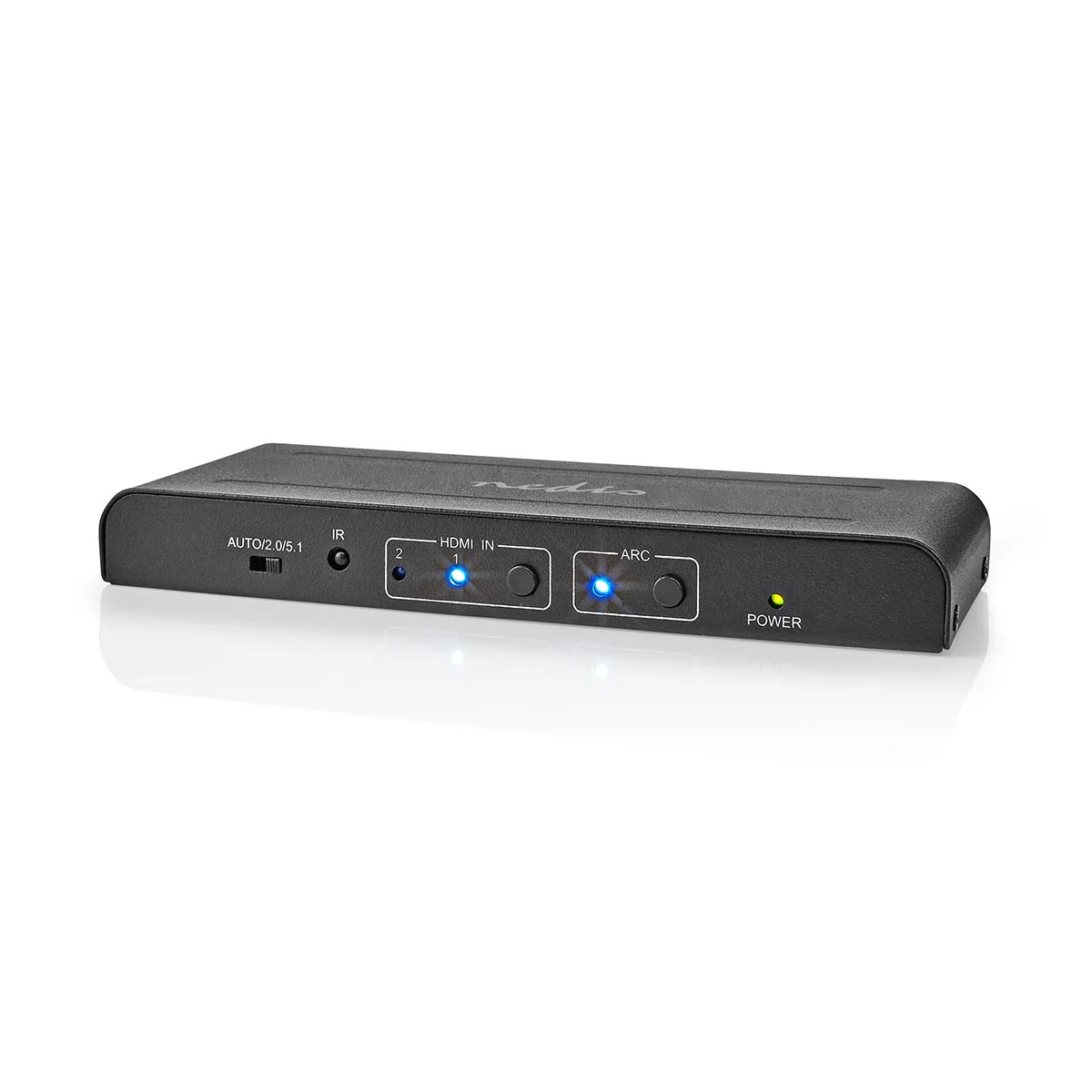 HDMI™-Extractor 2x HDMI™ Input - TosLink Female / 1x 3.5 mm / 1x HDMI™ Output / 2x RCA - Maximale resolutie: 4K@60Hz - Image 4