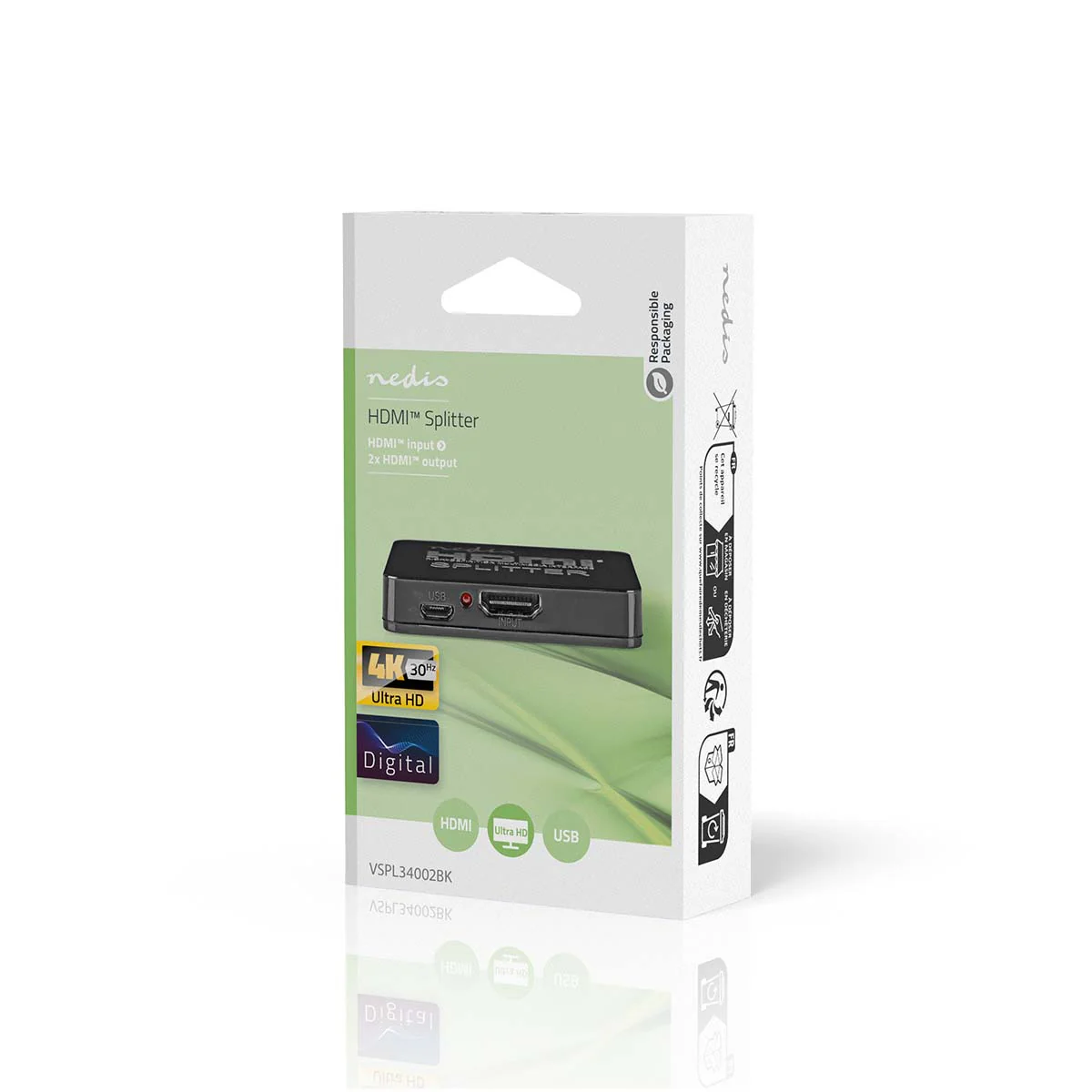 HDMI™-Splitter 2 poort(en) - 2x HDMI™ Output - 4K@30Hz - Image 5