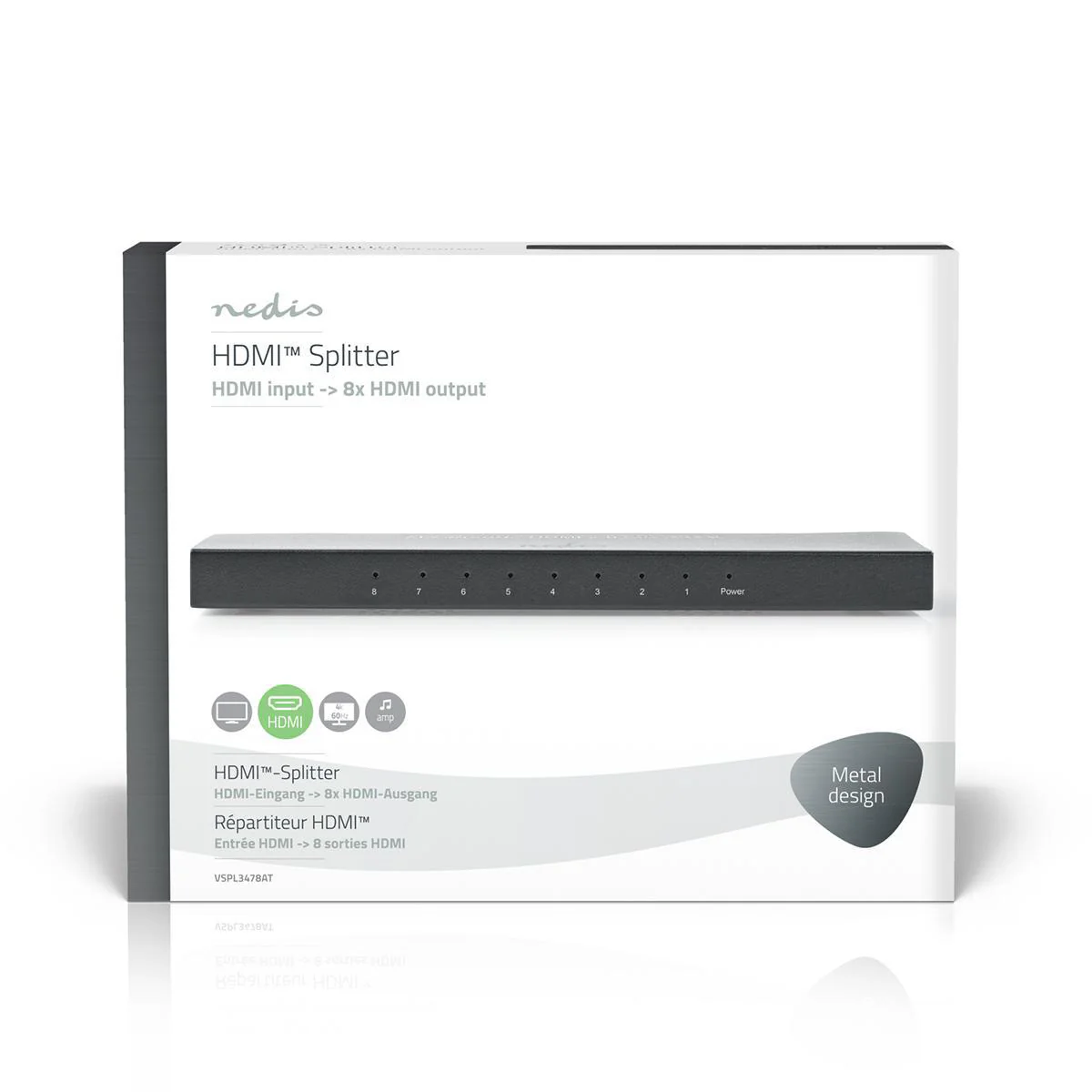 HDMI™-Splitter 2x HDMI™ Output - 4K@60Hz - 18 Gbps - Image 10