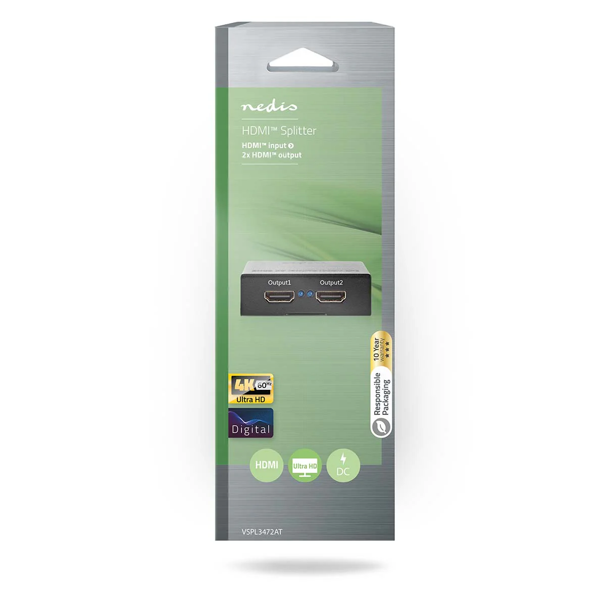 HDMI™-Splitter 2x HDMI™ Output - 4K@60Hz - 18 Gbps - Image 6