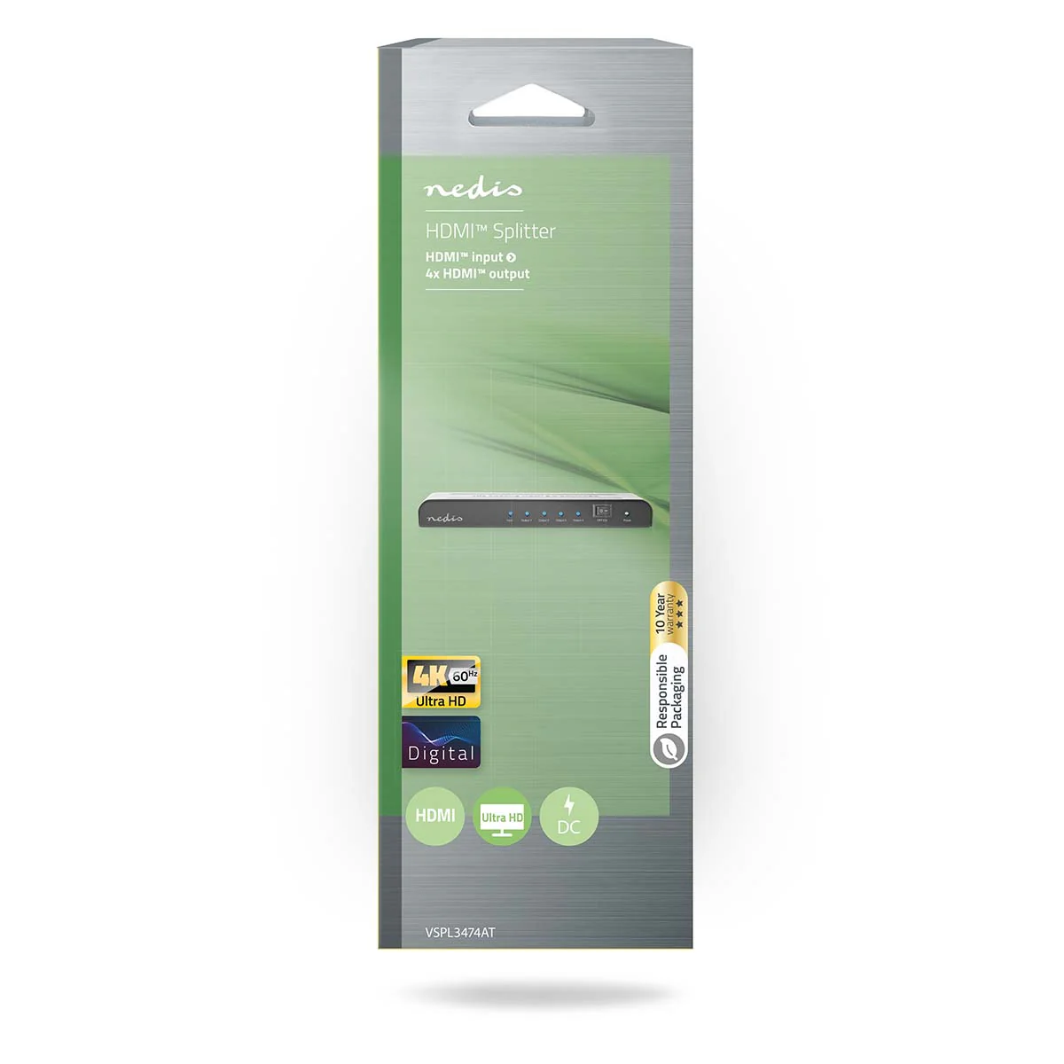 HDMI™-Splitter 2x HDMI™ Output - 4K@60Hz - 18 Gbps - Image 9