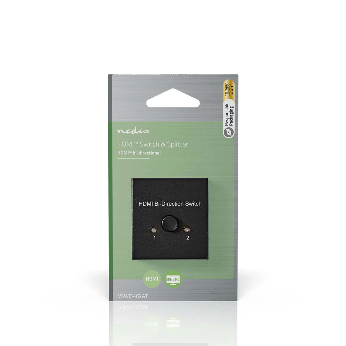 HDMI™-Switch 3 poort(en) - 1x HDMI™ Input / 2x HDMI™ Input - 1x HDMI™ Output / 2x HDMI™ Output - Image 5