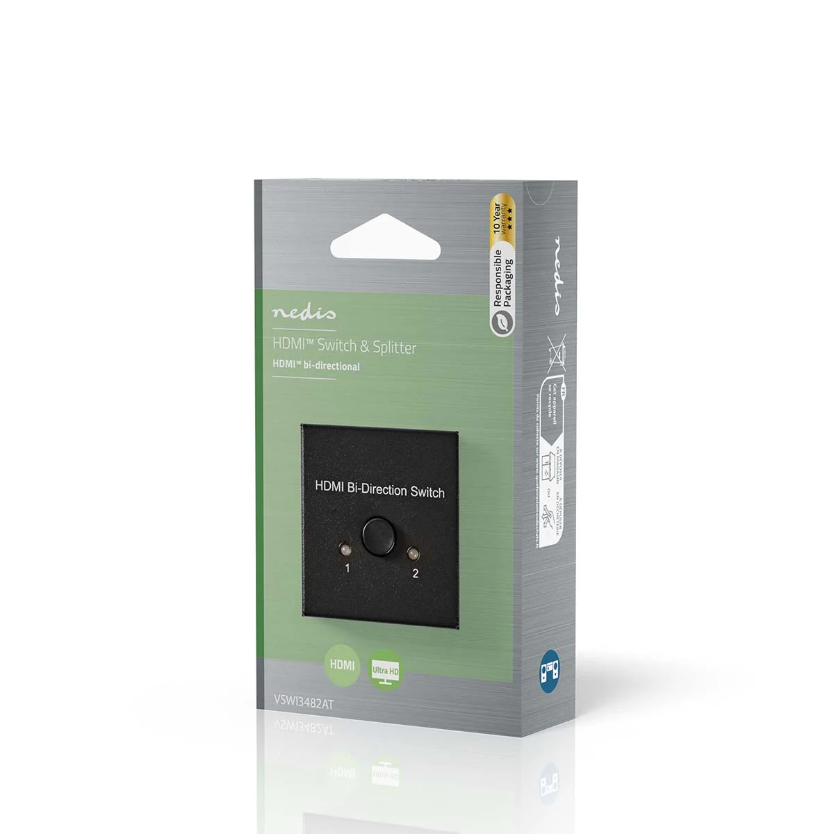 HDMI™-Switch 3 poort(en) - 1x HDMI™ Input / 2x HDMI™ Input - 1x HDMI™ Output / 2x HDMI™ Output - Image 6