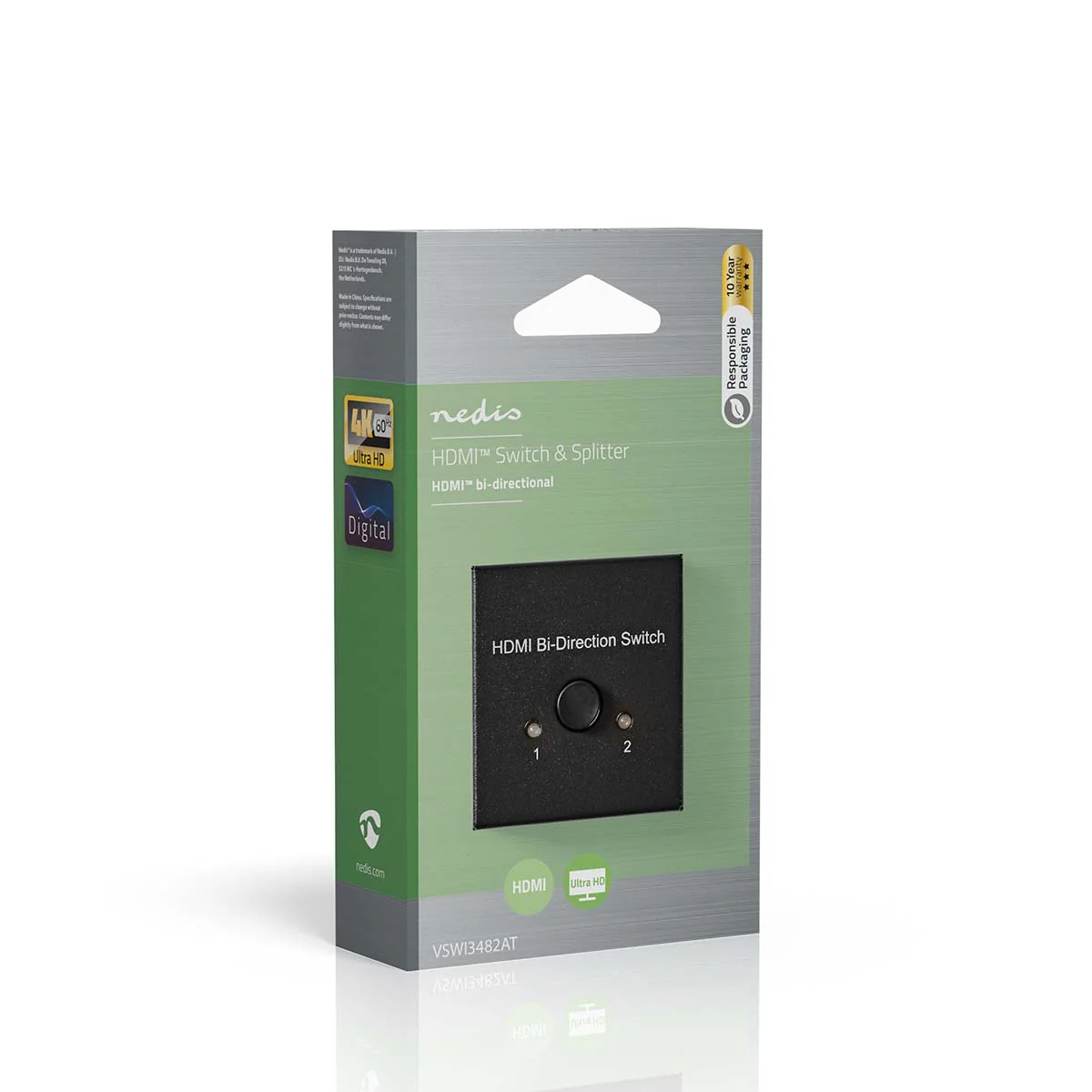 HDMI™-Switch 3 poort(en) - 1x HDMI™ Input / 2x HDMI™ Input - 1x HDMI™ Output / 2x HDMI™ Output - Image 7