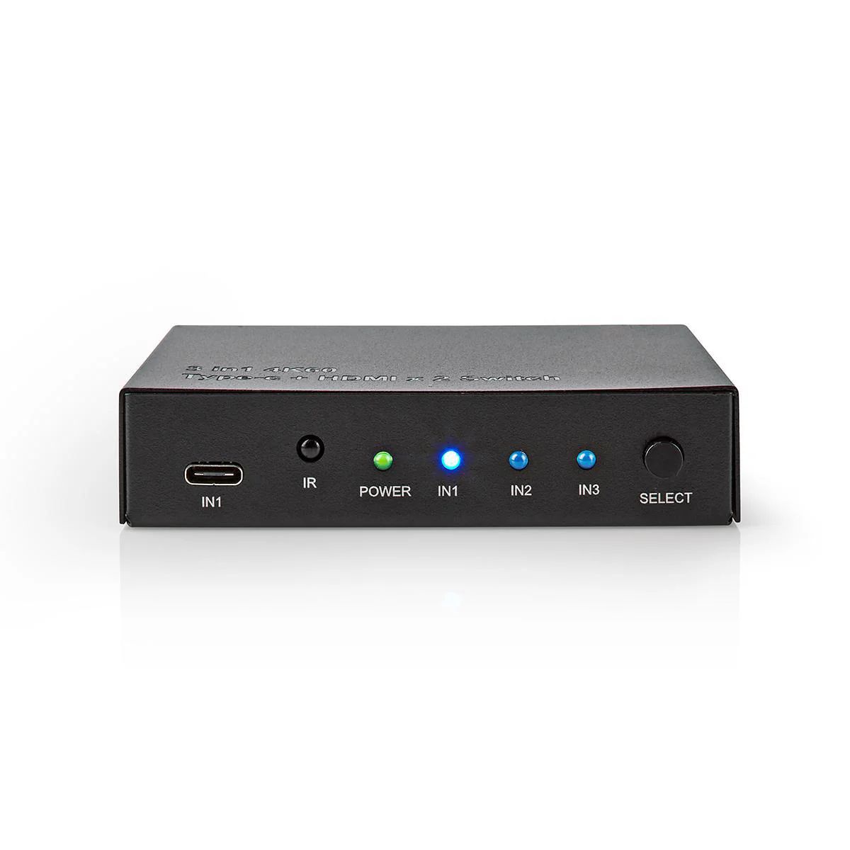 HDMI™-Switch 3 poort(en) - 1x USB-C™ / 2x HDMI™ Input - 1x HDMI™ Output