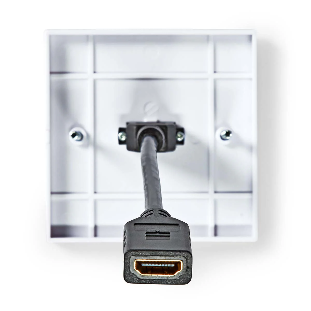 HDMI™ Wandcontactdoos 1x HDMI™ Female - 4K@60Hz - HDMI™ Output - Image 2