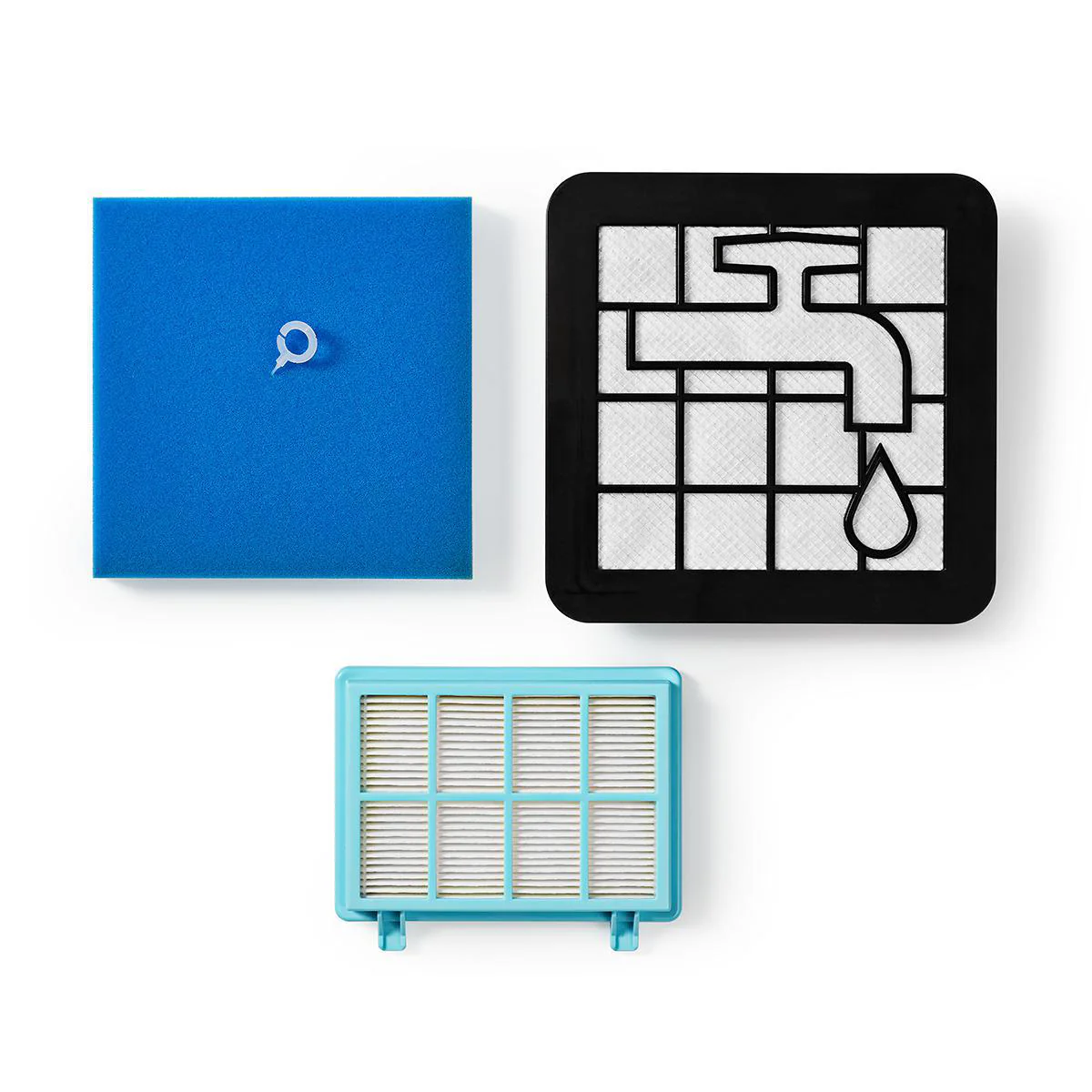 HEPA Filter Set Vervanging voor: Philips - HEPA-Filter en Motorfilter - H11 - Image 9