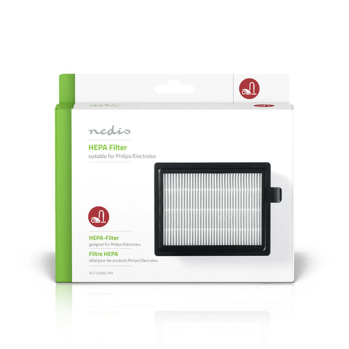 HEPA-Vervangingsfilter Vervanging voor: Electrolux / Philips - Wit / Zwart - Image 5
