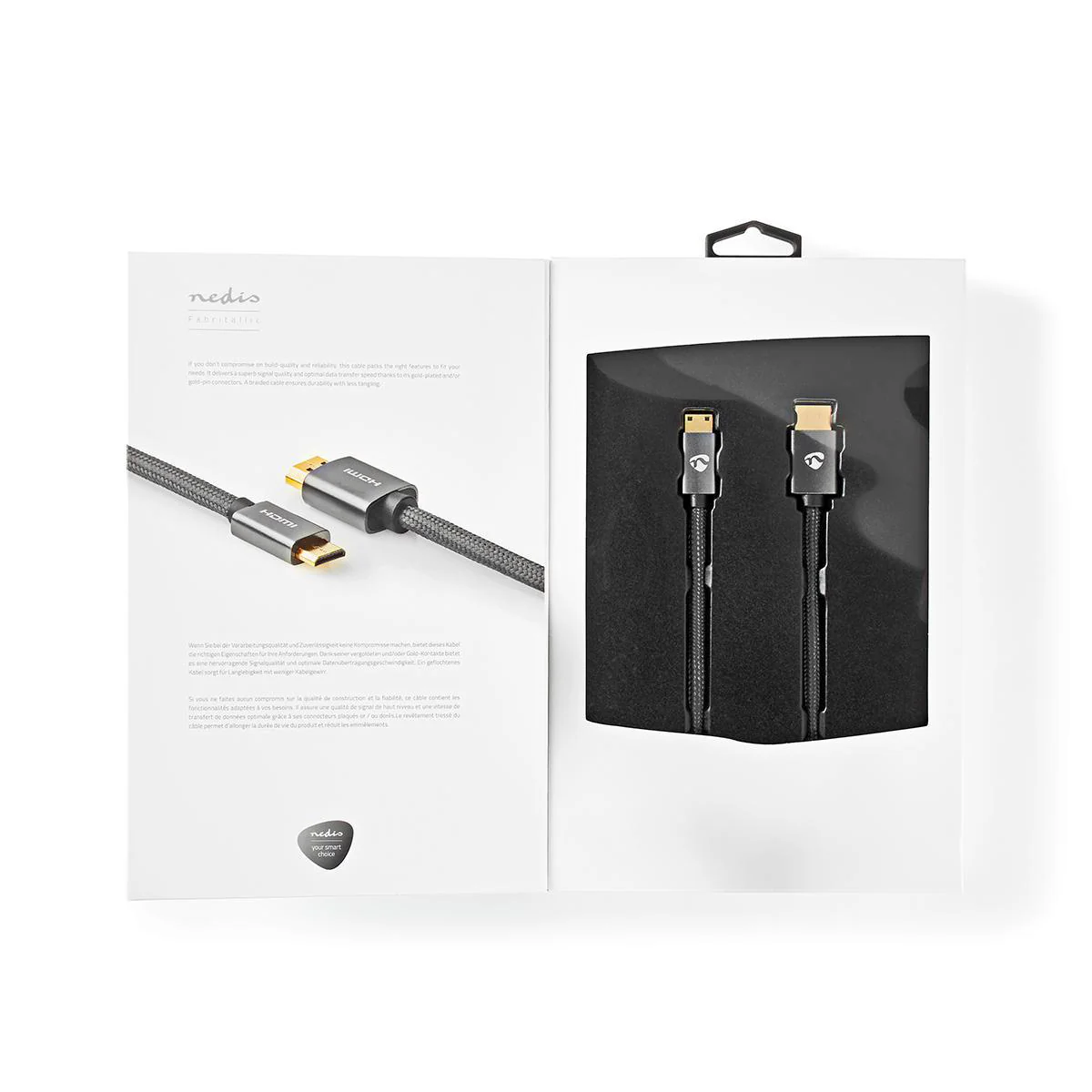 High Speed HDMI™-Kabel met Ethernet HDMI™ Connector - HDMI™ Mini-Connector - 4K@60Hz - Image 7