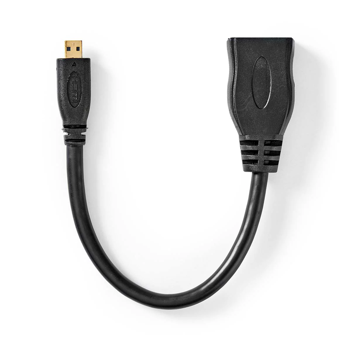 High Speed HDMI™-Kabel met Ethernet HDMI™ Micro-Connector - HDMI™ Output - 4K@30Hz