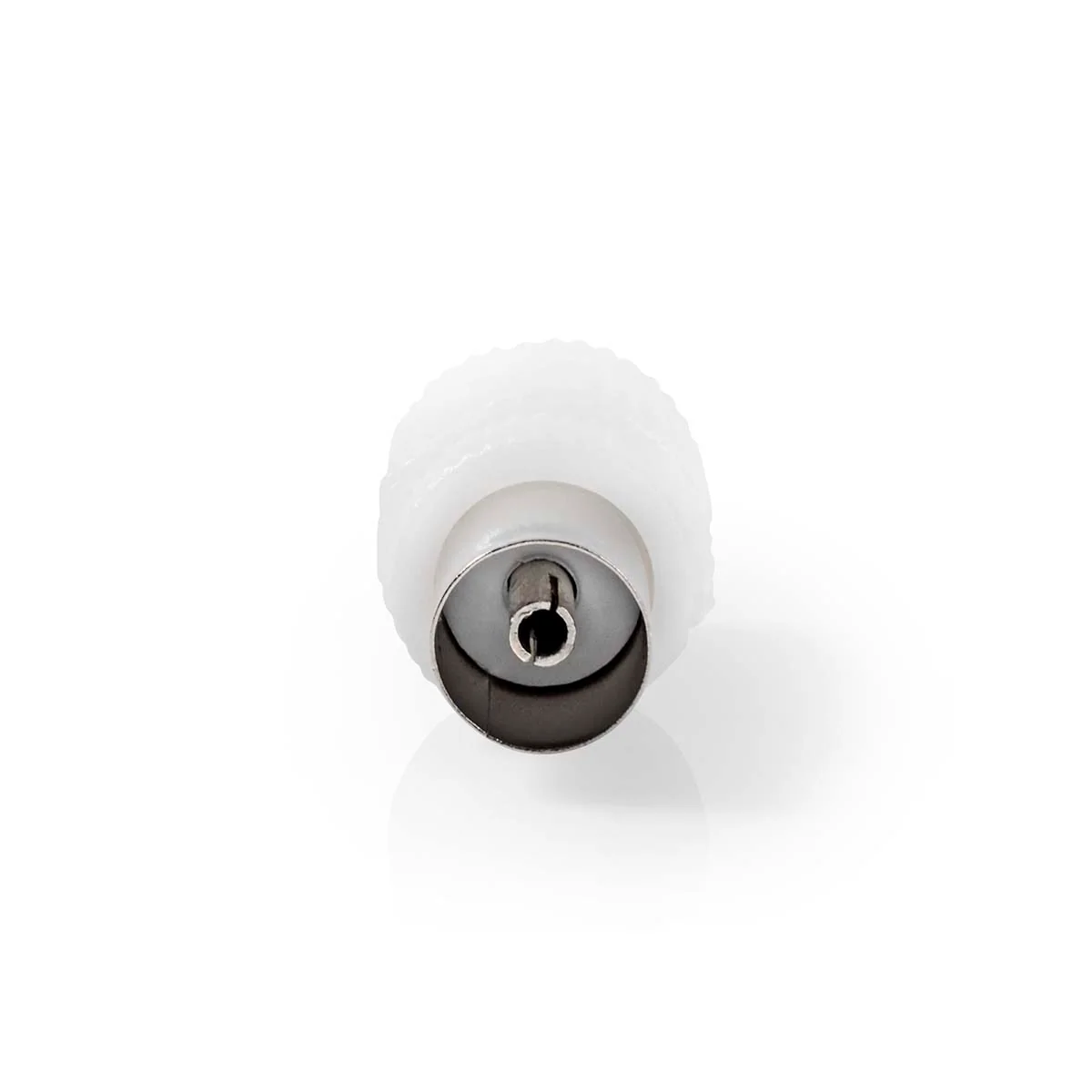 IEC (Coax) Connector Recht - Female / Male - Vernikkeld - Image 2