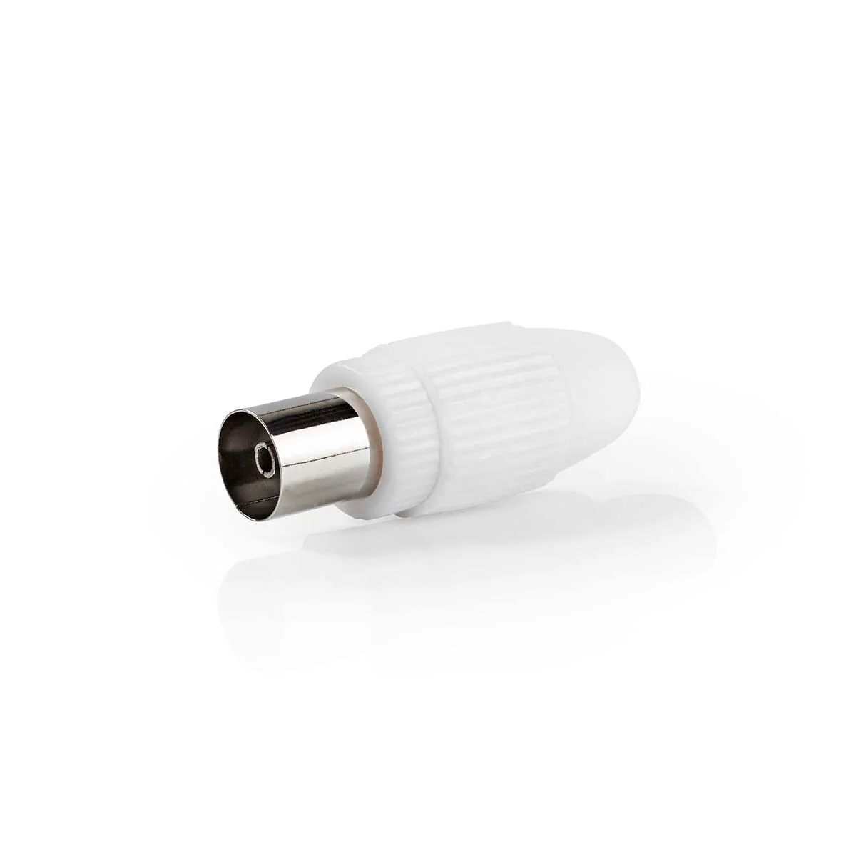 IEC (Coax) Connector Recht - Female / Male - Vernikkeld - Image 8