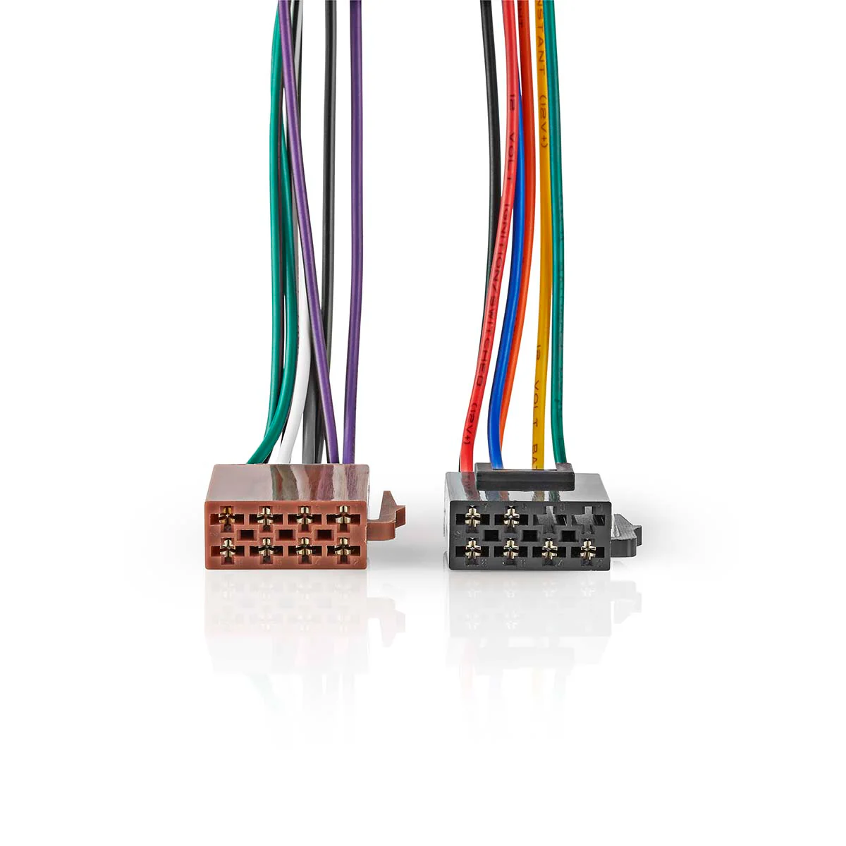 ISO-Kabel voor Autoradio ISO-compatibiliteit: Standaard - 0.15m - Rond - Image 2