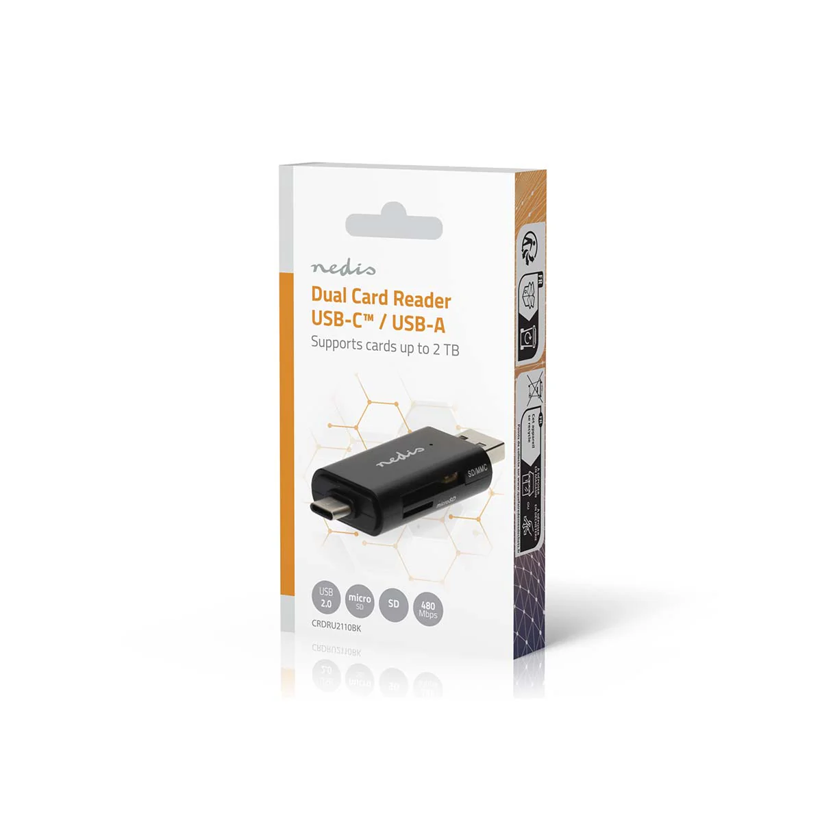Kaartlezer microSD (TF) / microSDHC (TF) / microSDXC (TF) / SD / SDHC / SDXC - USB 2.0 - Image 10