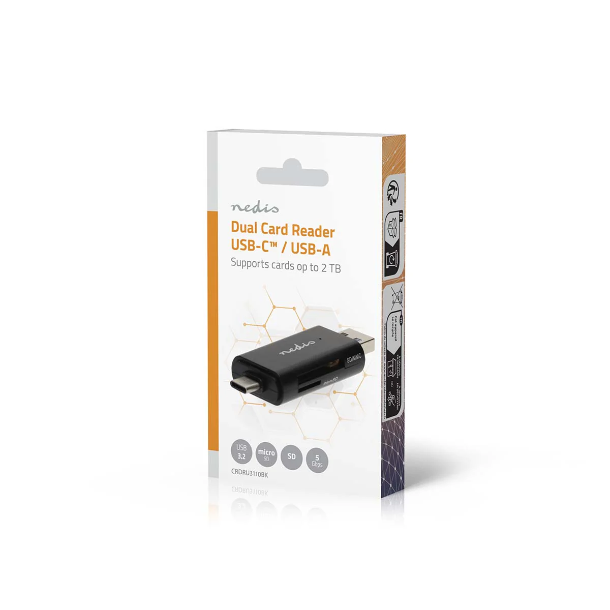 Kaartlezer microSD (TF) / microSDHC (TF) / microSDXC (TF) / SD / SDHC / SDXC - USB 3.2 Gen1 - Image 10