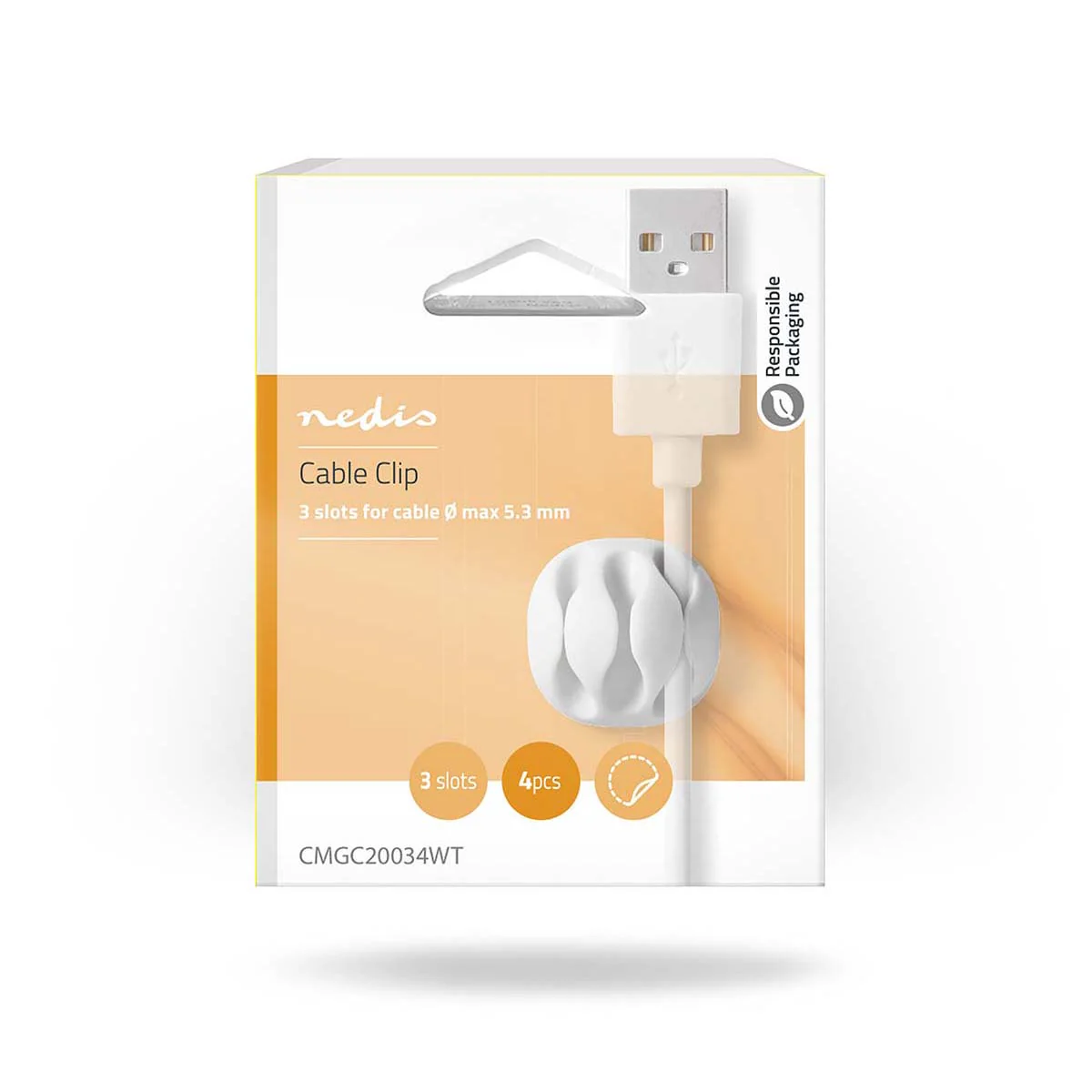 Kabelmanagement Kabelclip - Click & Go - 4 Stuks - Image 11