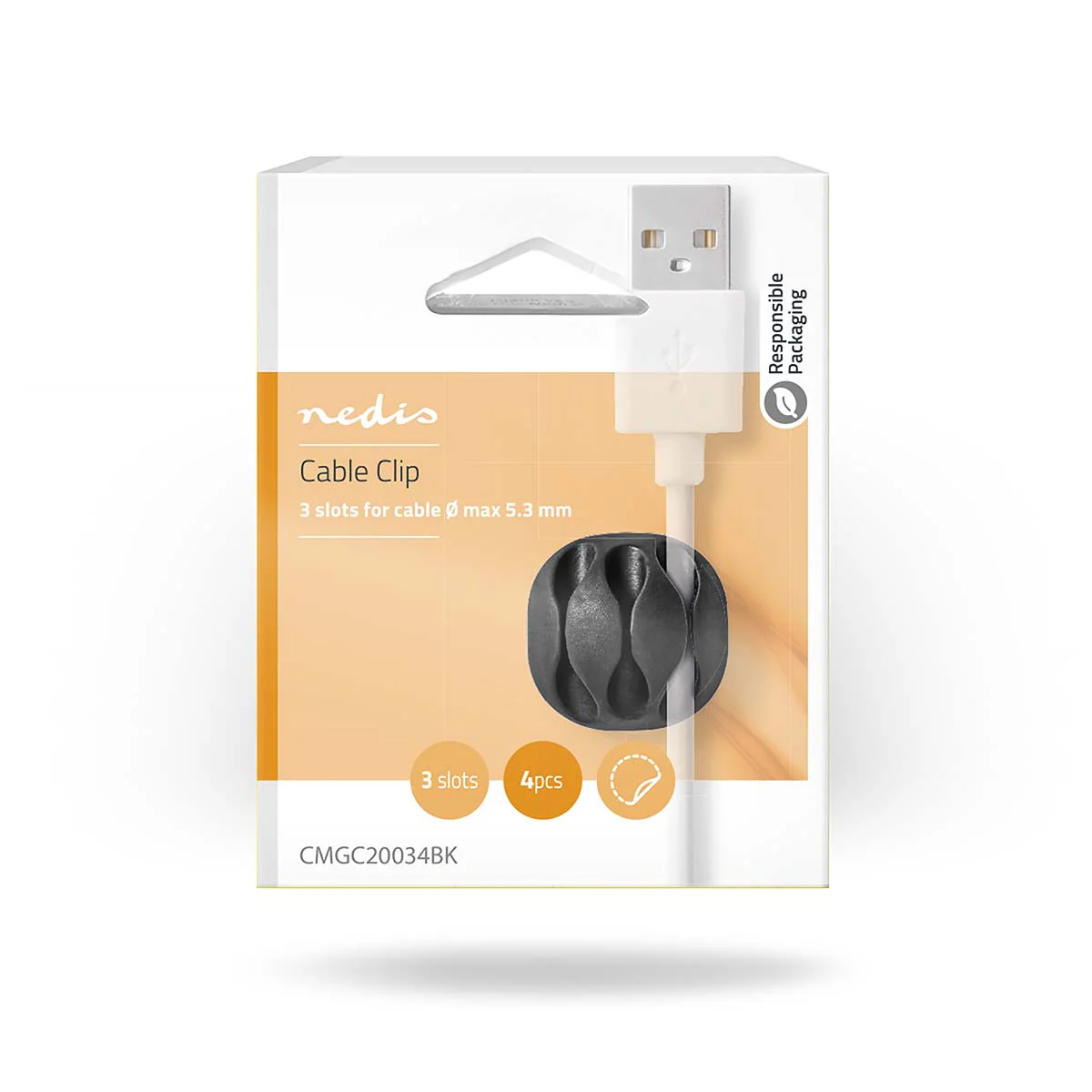 Kabelmanagement Kabelclip - Click & Go - 4 Stuks - Image 9
