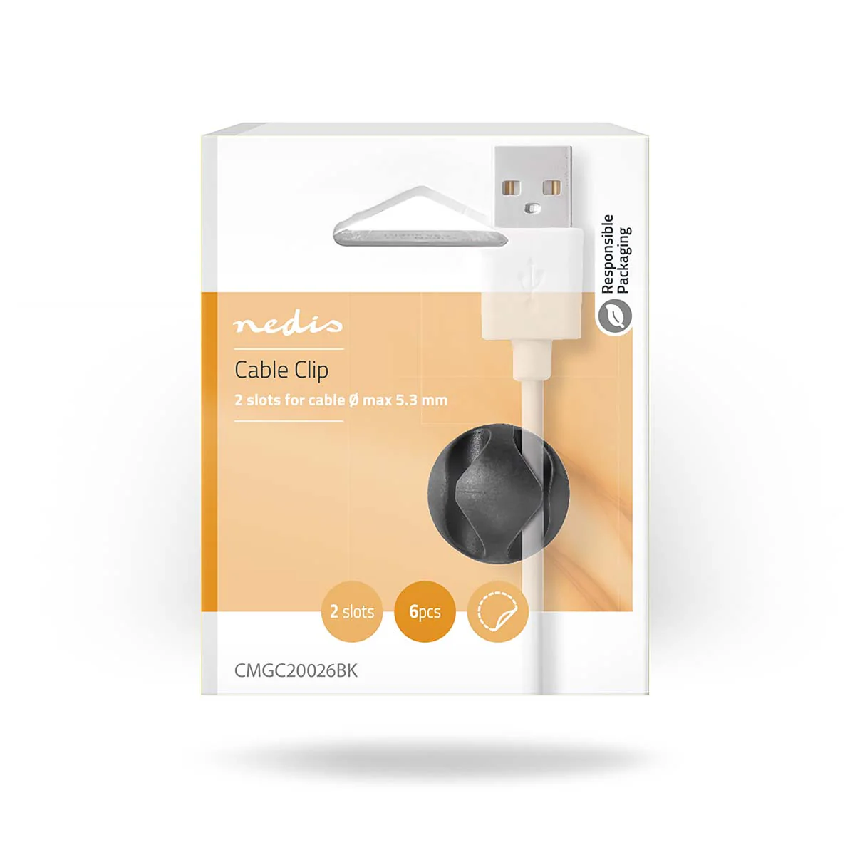 Kabelmanagement Kabelclip - Click & Go - 6 Stuks - Image 9