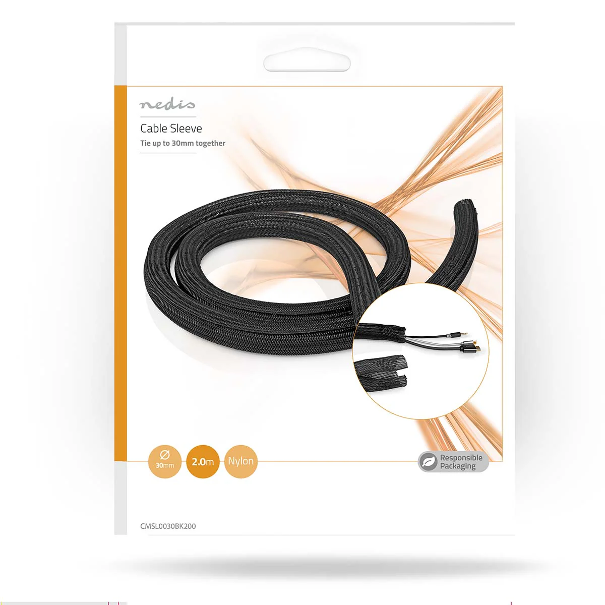 Kabelmanagement Sleeve - 1 Stuks - Nylon - Image 6