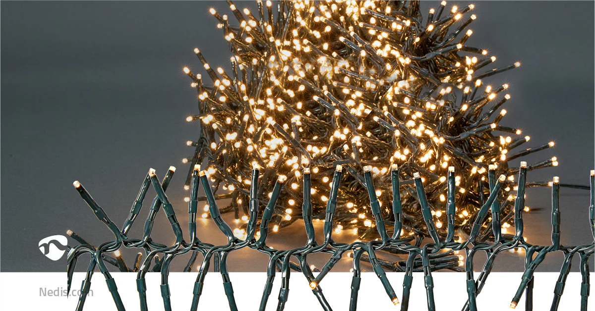 Kerstverlichting Cluster - 1512 LED's - Warm Wit - Image 13
