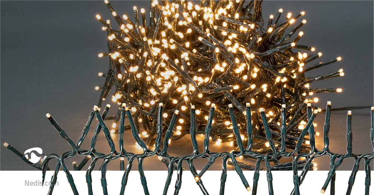 Kerstverlichting Cluster - 768 LED's - Warm Wit - Image 13