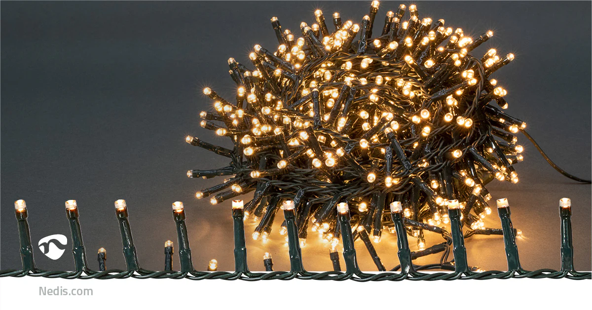 Kerstverlichting Compacte cluster - 560 LED's - Warm Wit - Image 15