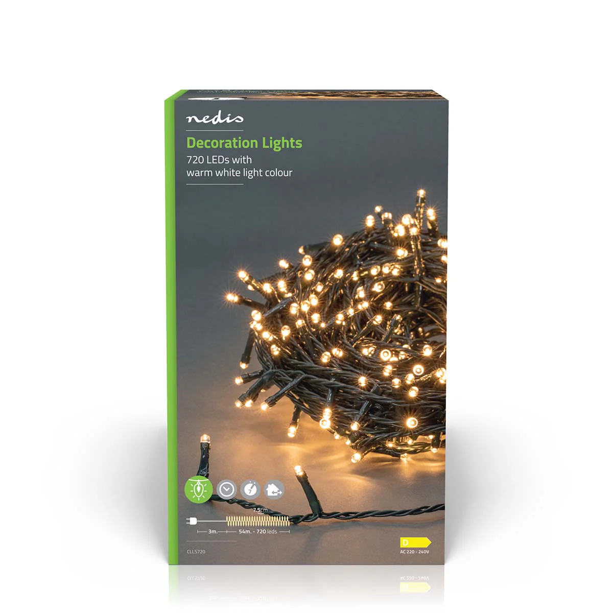 Kerstverlichting Koord - 720 LED's - Warm Wit - Image 10
