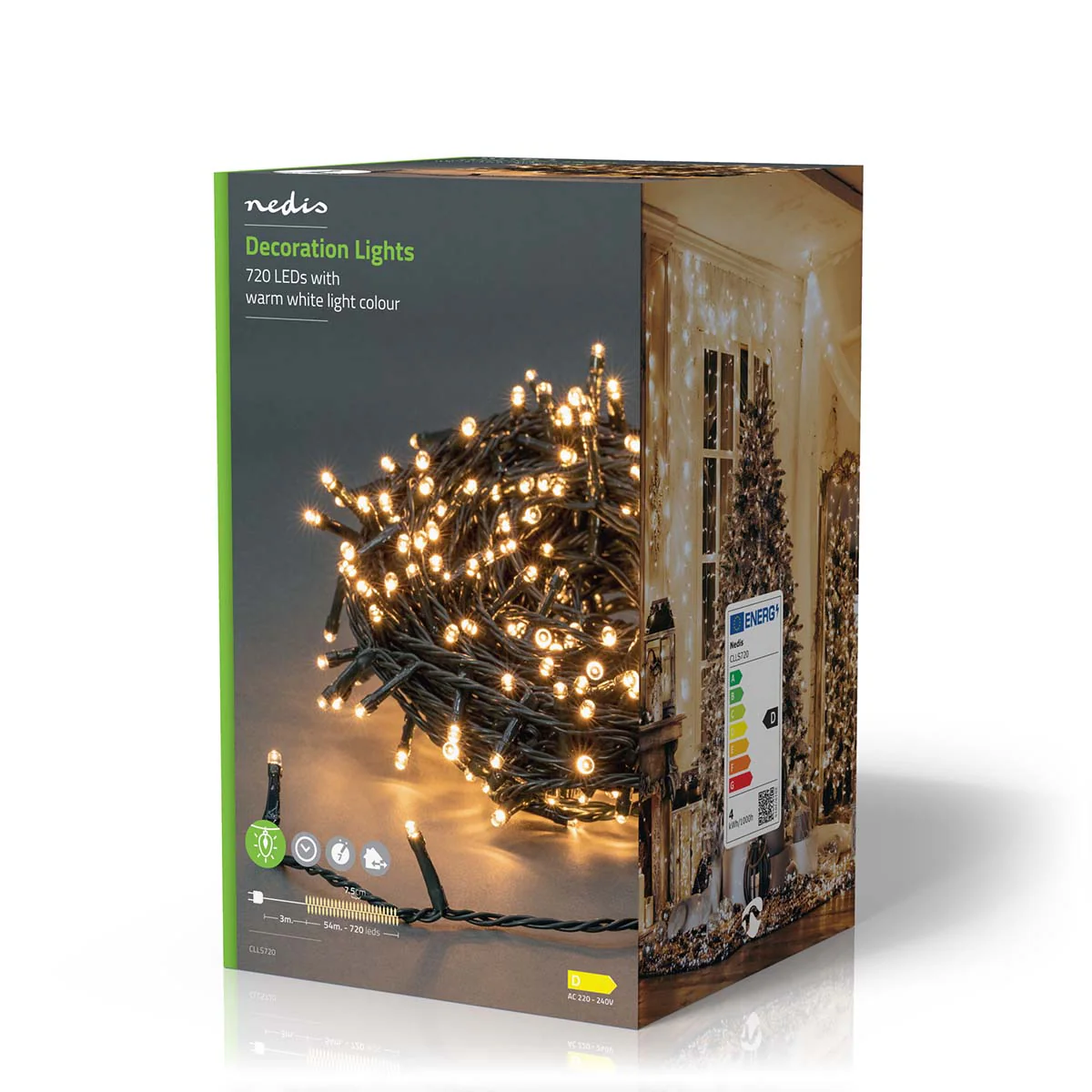 Kerstverlichting Koord - 720 LED's - Warm Wit - Image 11