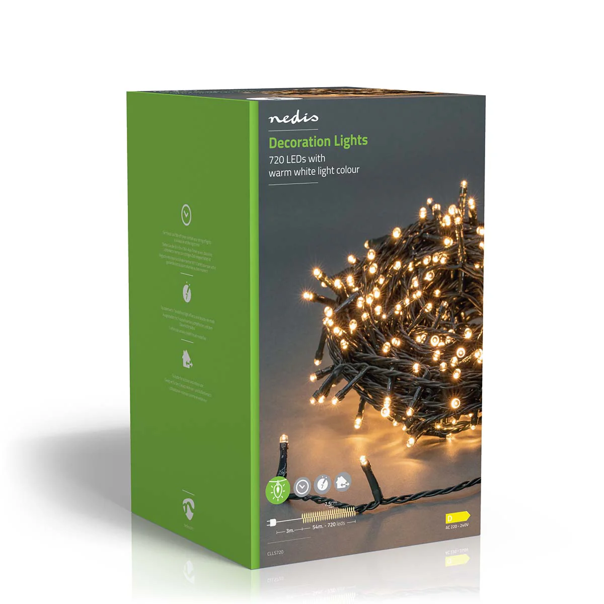 Kerstverlichting Koord - 720 LED's - Warm Wit - Image 12