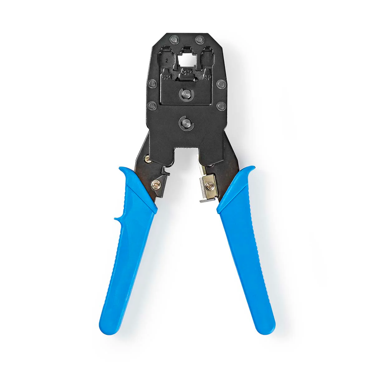 Krimptang CAT5 / CAT5e / CAT6 / CAT6a / RJ10 / RJ11 - Snijden / Strippen / Tang - ABS / Staal - Image 4