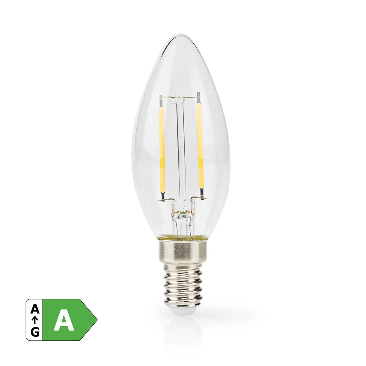 LED-Filamentlamp E14 Kaars - 2.2W - 470 lm